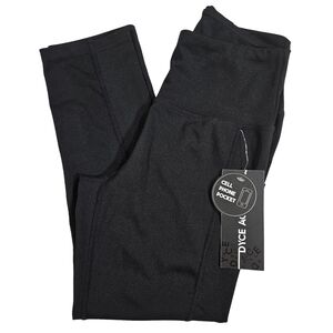 Dyce Active Cropped Yoga Pant, Black Small NWT